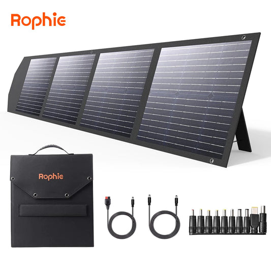 ROPHIE 100W Foldable Solar Panel [2023 Upgrade] - Rophie